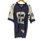エヌエフエル NFL ナンバリング S/S Vネック メッシュ ゲーム シャツ メンズ import:M