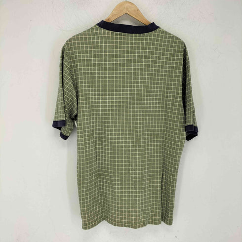 エディーバウアー Eddie Bauer 白タグ ヘンリーネックSカットソー メンズ import:S
