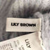リリーブラウン Lily Brown リリーブラウンオフショルダーラメニットセットアップ レディース ONE SIZE