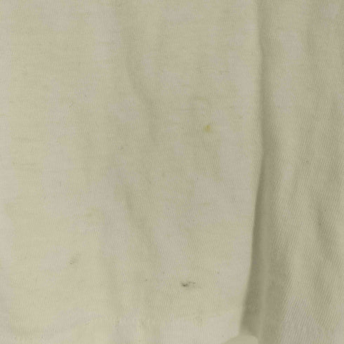 OUEJITA 90s オウム VENEZUELA プリント 裾シングルステッチ ポリコットン S/S クルーネックTシャツ レディース 34