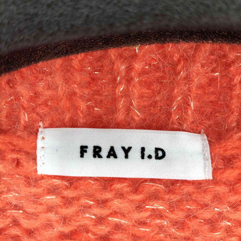 フレイアイディー FRAY I.D ケーブル編みモヘアラメニットプルオーバー レディース ONE SIZE