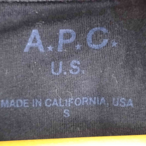 アーペーセー A.P.C. ロゴ フーディ メンズ JPN:S