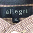 アレグリ allegri バンドカラー メンズ 3L