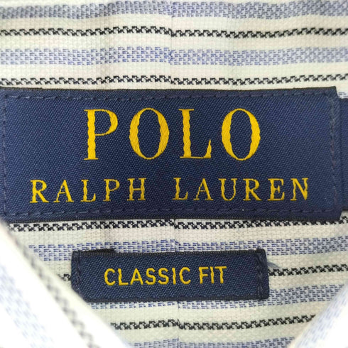 ポロラルフローレン POLO RALPH LAUREN CLASSIC FIT スモールポニー刺繍 L/S シャツ メンズ 17 1/2