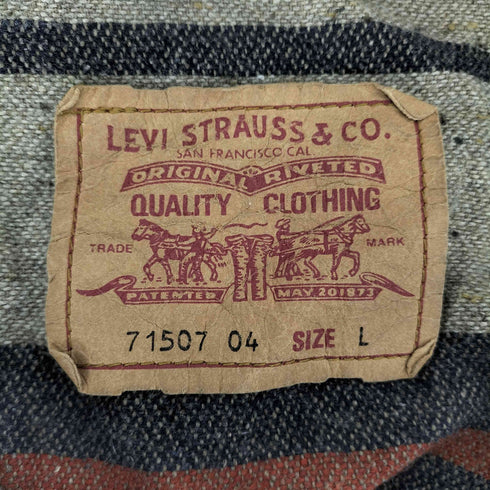 リーバイス Levis 95年製 ユーロ 裏フランネルカバーオール メンズ import:L