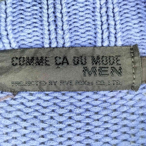 コムサメン COMME CA MEN コットンニット メンズ