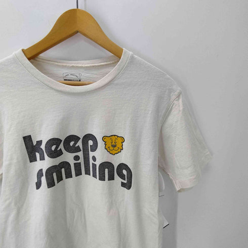 ミクスタ MIXTA USA製 keeo smiling アニマルプリント Tシャツ メンズ import:S