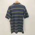 ポロバイラルフローレン Polo by RALPH LAUREN ポニー 刺繍 ボーダー 鹿の子 S/S ポロシャツ メンズ import:L