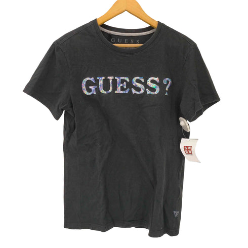 ゲス GUESS メタリック ロゴ Tシャツ レディース import:M