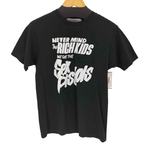 セディショナリーズバイトリプルシックス SEDITIONARIES by 666 NEVER MIND THE RICH KIDS Tシャツ メンズ import:S
