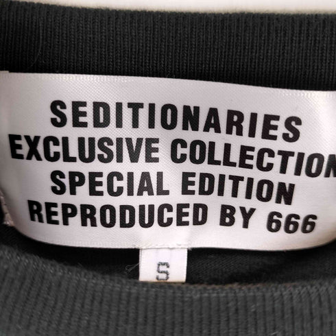 セディショナリーズバイトリプルシックス SEDITIONARIES by 666 NEVER MIND THE RICH KIDS Tシャツ メンズ import:S