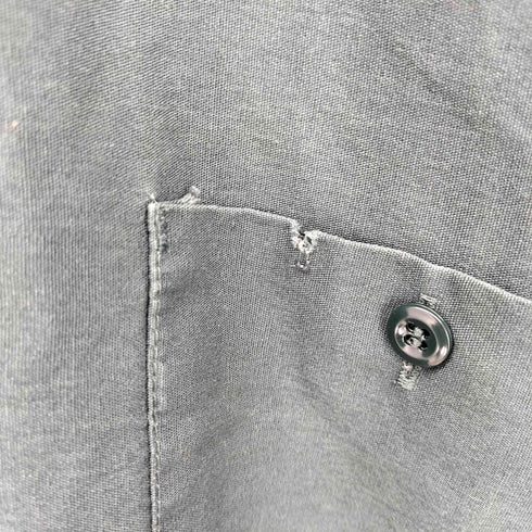 ディッキーズ Dickies 70-80S オレンジタグ 企業ロゴ ワッペン L/S ワーク シャツ 襟芯 メンズ M-RG