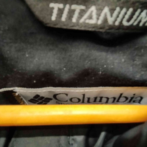 コロンビア Columbia TITANIUM チタニウム 裏地メッシュ ベンチレーション マウンテン パーカー ジャケット 裾 ドローコード メンズ import:M