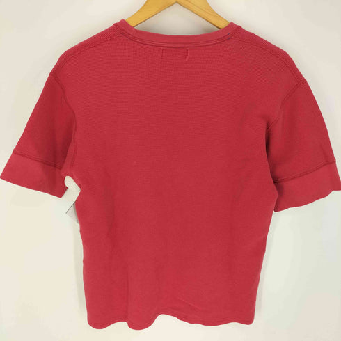 ポロラルフローレン POLO RALPH LAUREN ポニーロゴ刺繍 ワッフル生地 クルーネックTシャツ レディース import:M