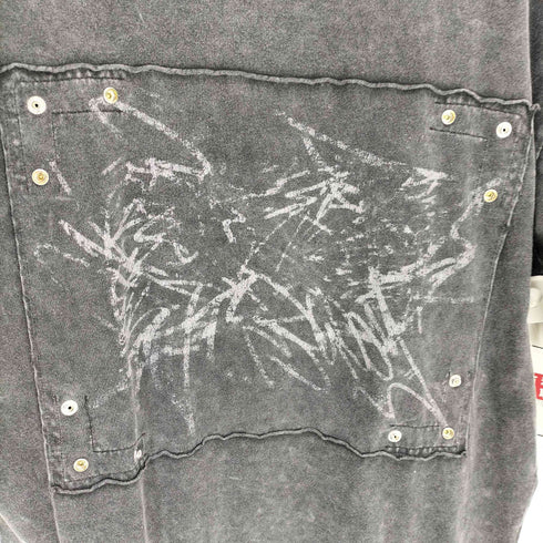 GRANCY Scribble Graphic Pigment Tee メンズ import:M