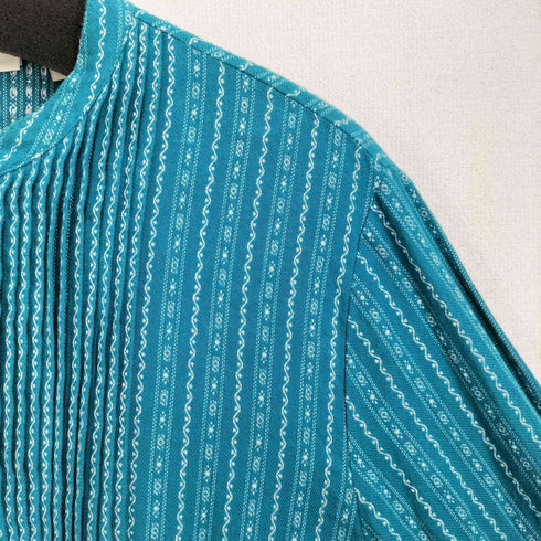 エルエルビーン L.L.Bean チロリアン柄 L/S ワンピース レディース import:M