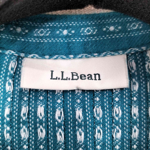 エルエルビーン L.L.Bean チロリアン柄 L/S ワンピース レディース import:M