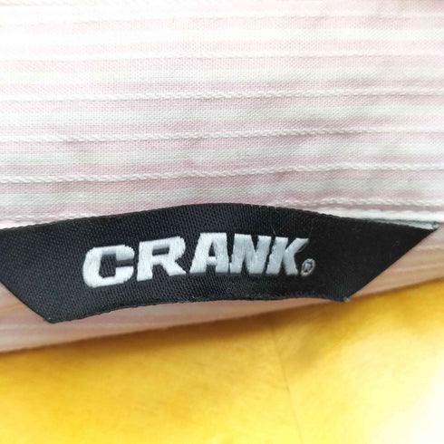 CRANK ネクタイ付き ストライプ シャツ レディース