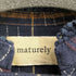 マチュアリー maturely Folk Embroid 総柄 ブラウス レディース