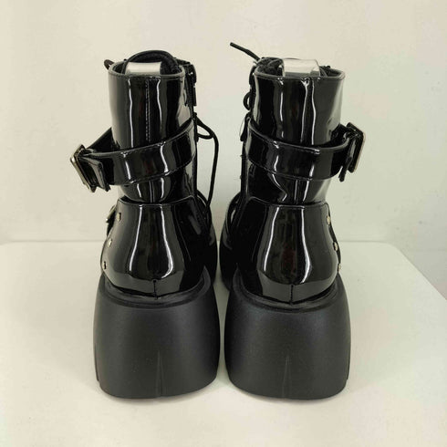 DEAR MY LOVE ベルテッド スタッズ加工 ショートブーツ レディース JPN:24.5