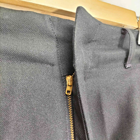 80S 42TALONジップ サイドアジャスター付きセンタープレススラックス メンズ W26 L30