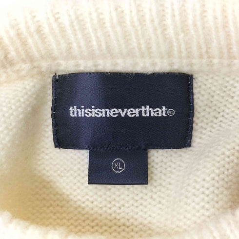 ディスイズネバーザット thisisneverthat Fortuna N-Logo Sweater メンズ import:XL