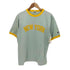 チャンピオン Champion NEW YORK フロッキー プリント S/S リンガー Tシャツ メンズ import:L