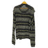 パーバーズ PERVERZE WAVE BORDER DROOPY KNIT レディース
