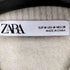 ザラ ZARA アクリル ウール クロップド クルーネック ニット カーディガン レディース import:M