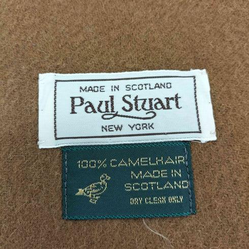 ポールスチュアート Paul Stuart カシミアマフラー フリンジ メンズ