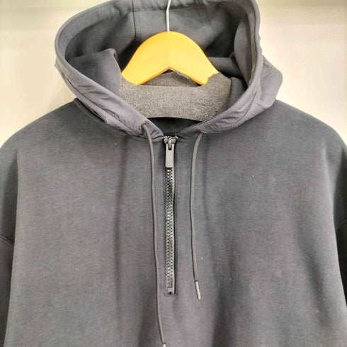 ユニクロプラスジェイ UNIQLO+J ドライスウェットハーフジップパーカ メンズ JPN:L