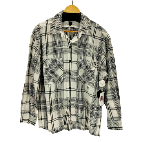 エゴトリッピング EGO TRIPPING DOBBY CHECKSHIRTS メンズ 46
