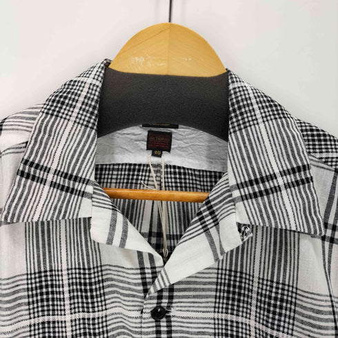 エゴトリッピング EGO TRIPPING DOBBY CHECKSHIRTS メンズ 46