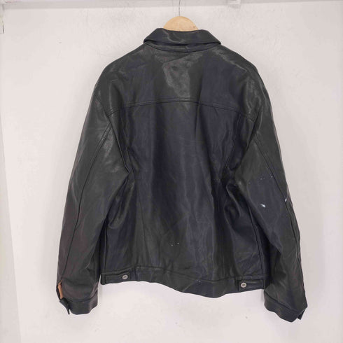 altatensione レザートラッカージャケット メンズ