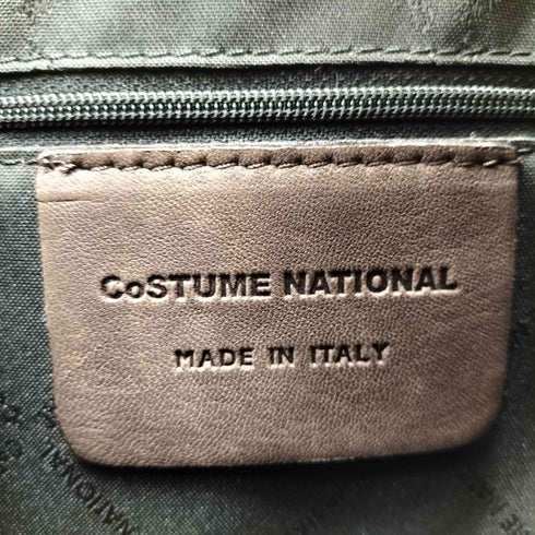 コスチュームナショナル CoSTUME NATIONAL レザーショルダーバッグ Y2K archive メンズ