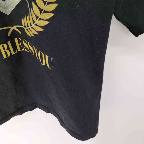 GOD BLESS YOU プリントクルーネックTシャツ メンズ JPN:M