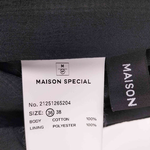 メゾンスペシャル MAISON SPECIAL 2way Western Shirt All In One Outfit レディース 36