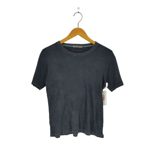 イッセイミヤケホワイトレーベル ISSEY MIYAKE WHITE LABEL カラーステッチクルーネックTシャツ レディース 3