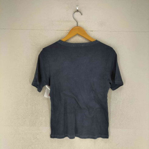 イッセイミヤケホワイトレーベル ISSEY MIYAKE WHITE LABEL カラーステッチクルーネックTシャツ レディース 3
