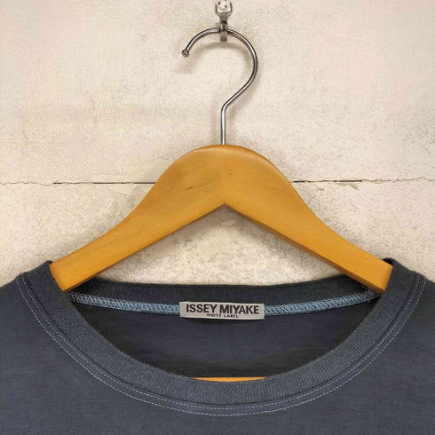 イッセイミヤケホワイトレーベル ISSEY MIYAKE WHITE LABEL カラーステッチクルーネックTシャツ レディース 3