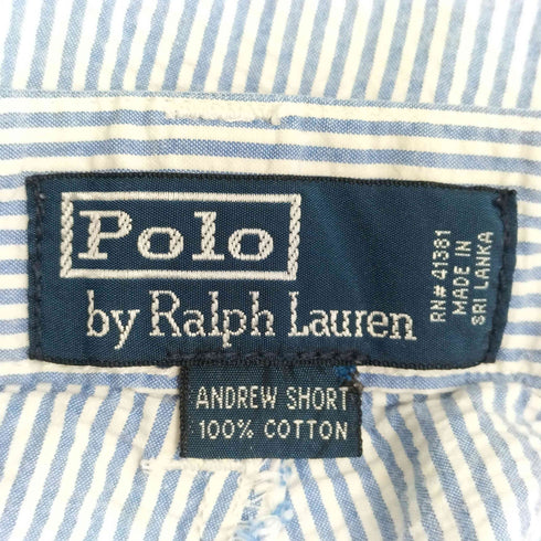 ポロバイラルフローレン Polo by RALPH LAUREN andrew short シアサッカー shorts メンズ 31