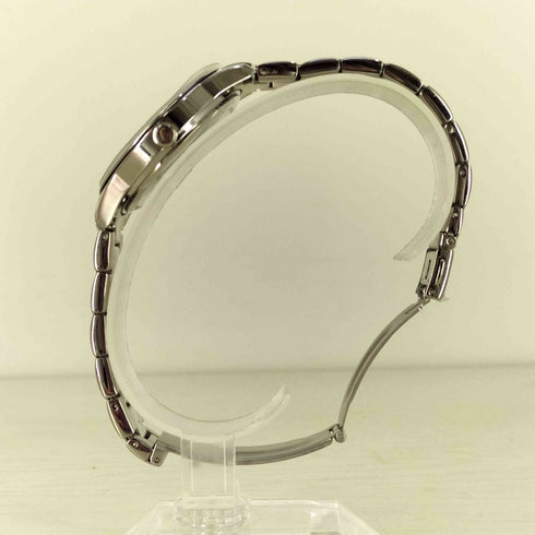 PIERRE LANNIER X LES INTERCHANGEABLES Cofret Femme ROXANE Cadran Orange Bracelet Acier Argenté レディース