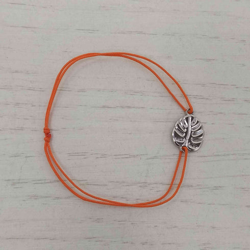 PIERRE LANNIER X LES INTERCHANGEABLES Cofret Femme ROXANE Cadran Orange Bracelet Acier Argenté レディース