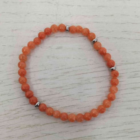 PIERRE LANNIER X LES INTERCHANGEABLES Cofret Femme ROXANE Cadran Orange Bracelet Acier Argenté レディース
