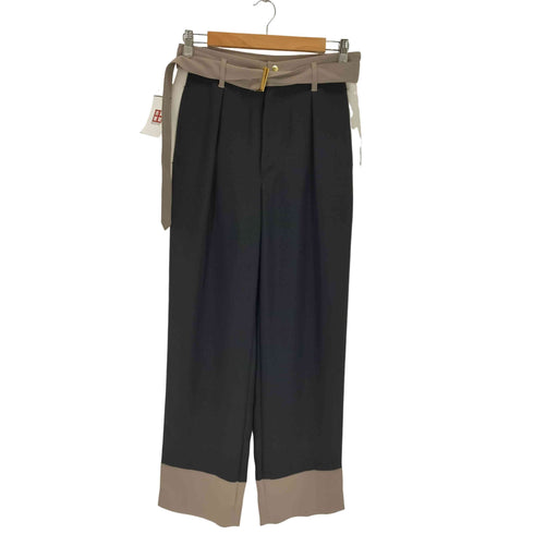 クルニ CULLNI 23AW Bi Color Double Pants with Long Belt メンズ JPN:1