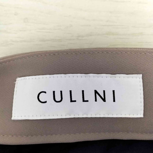 クルニ CULLNI 23AW Bi Color Double Pants with Long Belt メンズ JPN:1