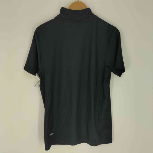 ナイキ NIKE 00S DRY-FIT ドライフィット ロゴプリント ハーフジップ ショートスリーブ ジャージ ウォームアップジャケット メンズ import:M