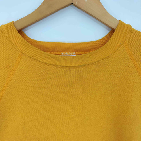 ディスカスアスレチック Discus Athletic 80s USA製 コットンポリ ラグランスリーブ ブランクスウェット メンズ import:L