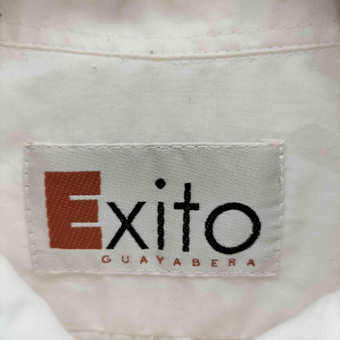 ドグァジャベーラ GUAYABERA 4ポケット 刺繍 ロングスリーブ キューバシャツ メンズ