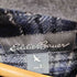 エディーバウアー Eddie Bauer ロゴ刺繍 裏地チェック ライナー付き フーデッドジャケット メンズ JPN:S